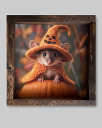 Little Harvest Mouse Canvas Print Exclusive