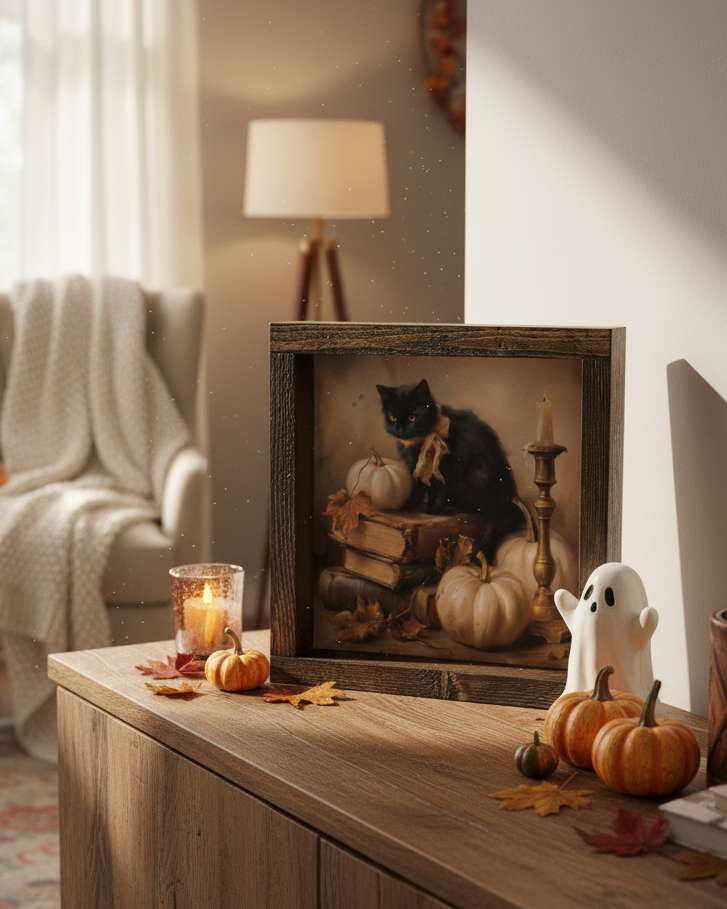 The Witches Reading Nook Canvas Print Exclusive