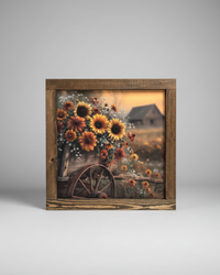 Rustic Fall Bouquet Canvas Print