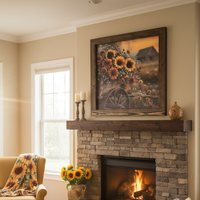 Rustic Fall Bouquet Canvas Print