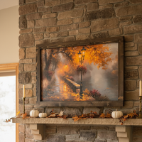 A Walk Through Autumn Canvas Print Exclusive