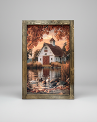 Ducks At Harvest Lake Canvas Print Exclusive