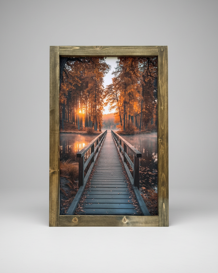 Autumn Crossing Canvas Print Exclusive