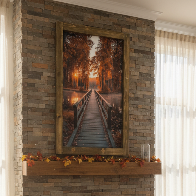Autumn Crossing Canvas Print Exclusive