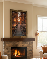 Autumn Crossing Canvas Print Exclusive