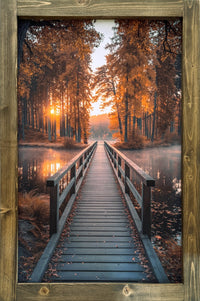 Autumn Crossing Canvas Print Exclusive