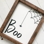 Boo Wood Sign