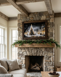 Town Square Glow Canvas Print Exclusive