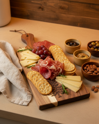 Wood Charcuterie Board Spruce Tree Narrow