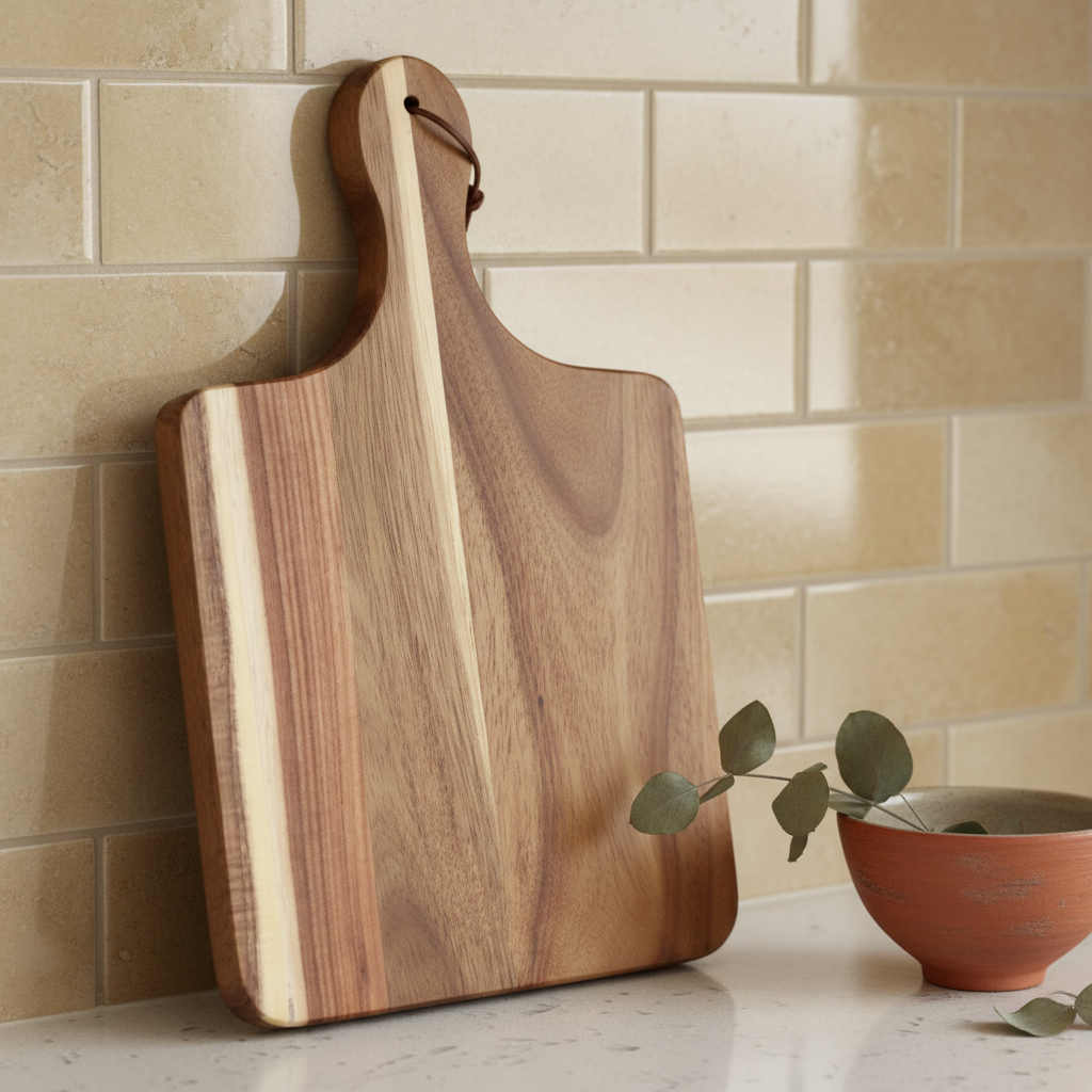 Wood Charcuterie Board Wide