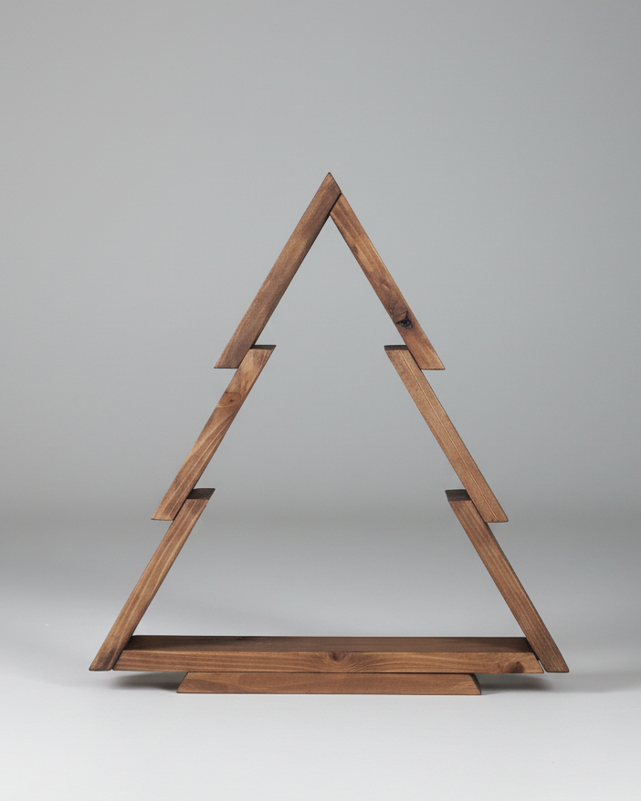 Stained Wood Tree Stand