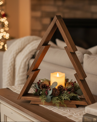Stained Wood Tree Stand