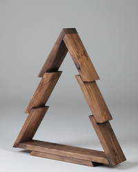 Stained Wood Tree Stand