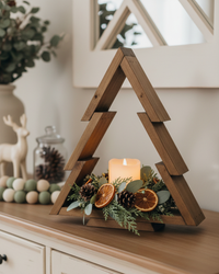 Stained Wood Tree Stand