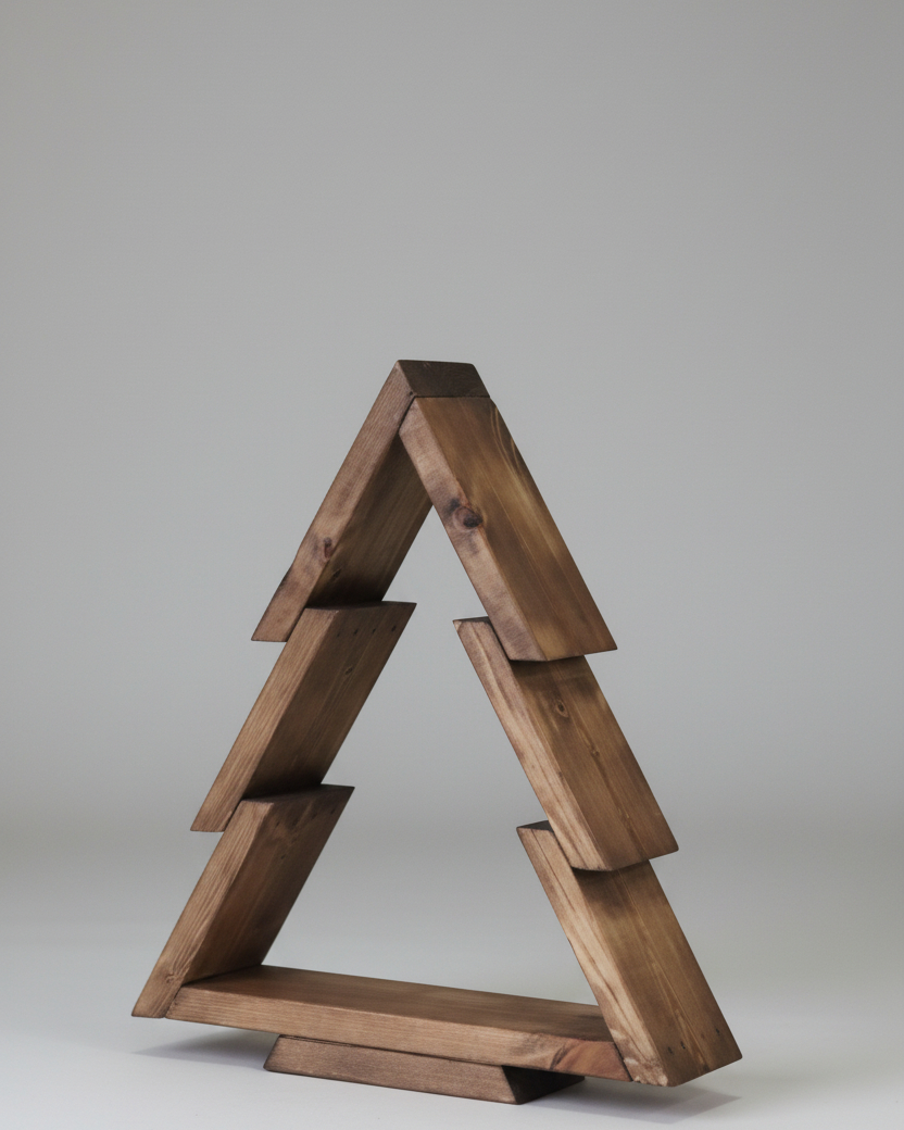Stained Wood Tree Stand
