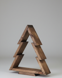 Stained Wood Tree Stand