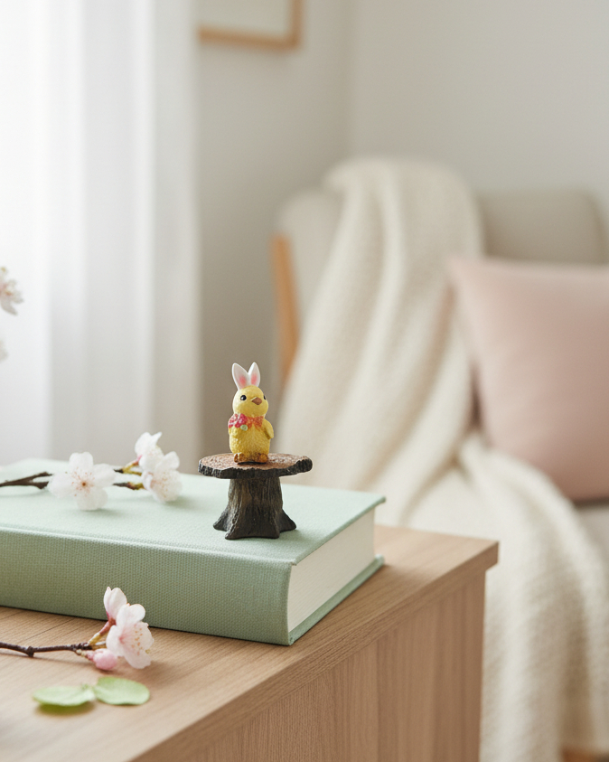 Rustic Mini Resin Tree Stump