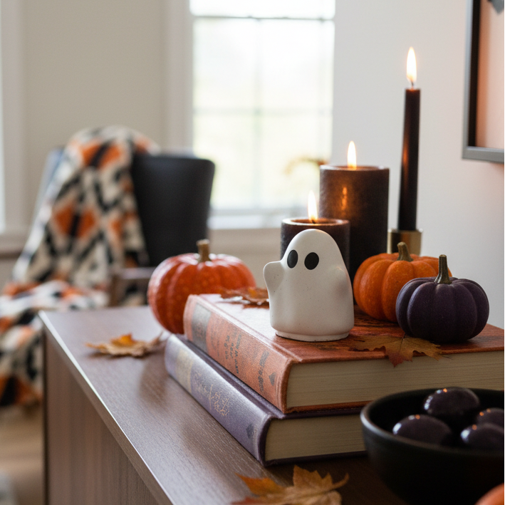 Inky the Concrete Mini Ghost