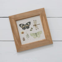 Canvas Insect Wall Sign
