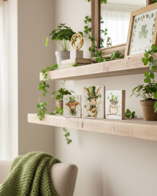 Irish St. Patrick's Animal Block