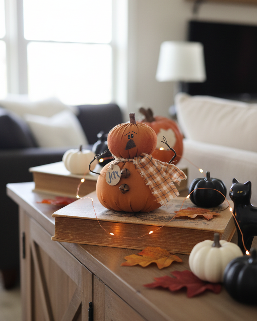 Jax the Baby Jack-O-Lantern