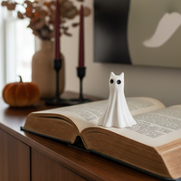 Jerry the Concrete Mini Ghost Cat