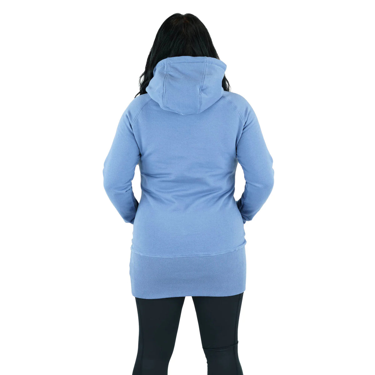 Kora Long Hoodie Baby Blue
