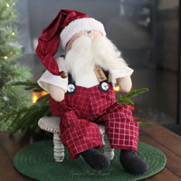 Kringle Sitting Whimsy Santa Clause