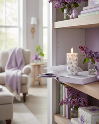 Violet LED Votive Candle