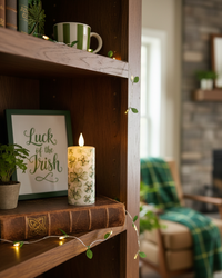 Shamrock LED Votive Candle