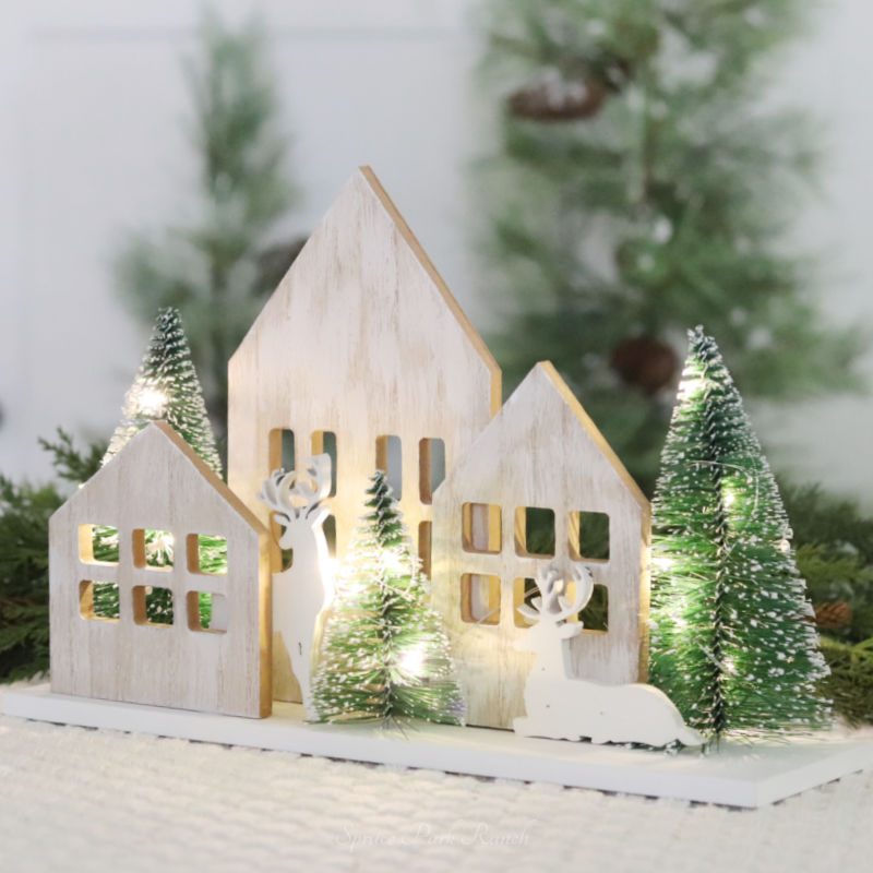 Christmas LED Deco-House