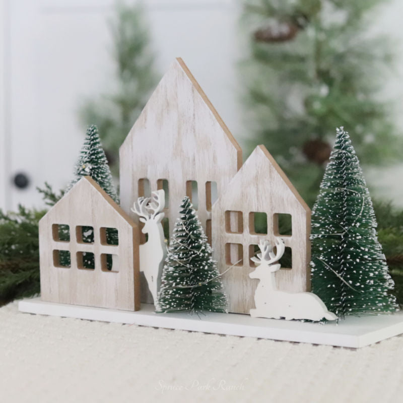 Christmas LED Deco-House