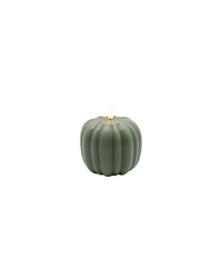 Green Pumpkin LED Candle