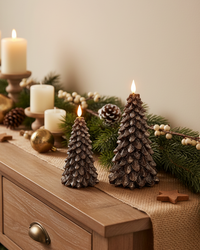 Bronze LED Christmas Tree Candle