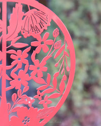 Laser Cut Ladybug Garden Stake