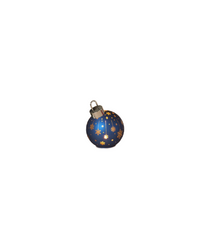 Light Up Laser Etched Glass Tabletop Ornament Navy
