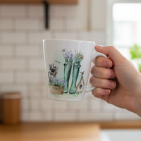 Country Garden Coffee Mugs - Garden Boots