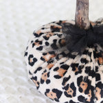 Leopard Print Fabric Pumpkin