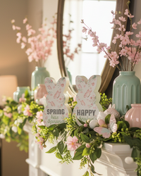 Light Up Bunny Cutout Block