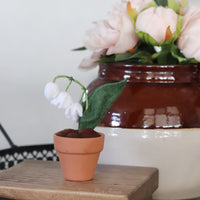Mini Lily Of The Valley Felt Flower