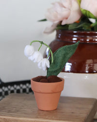 Mini Lily Of The Valley Felt Flower