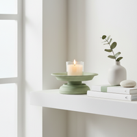 Sage Green Metal Tray