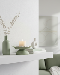 Sage Green Metal Tray