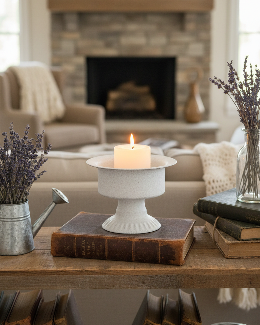 White Metal Small Goblet