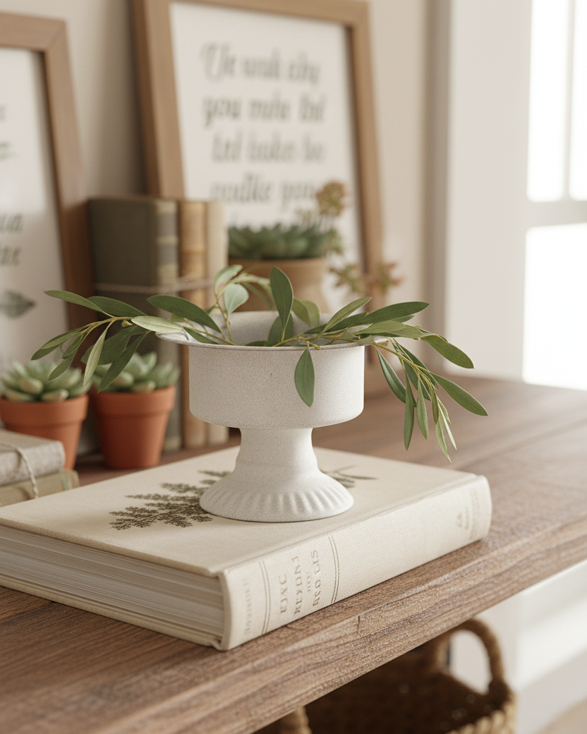 White Metal Small Goblet