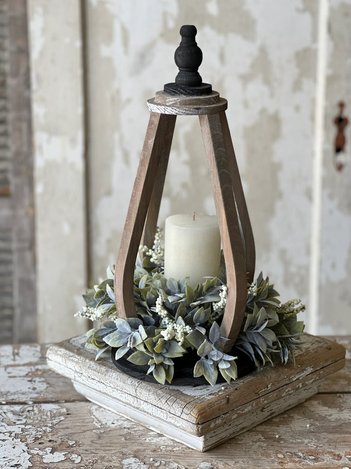Ashton Wood Lantern