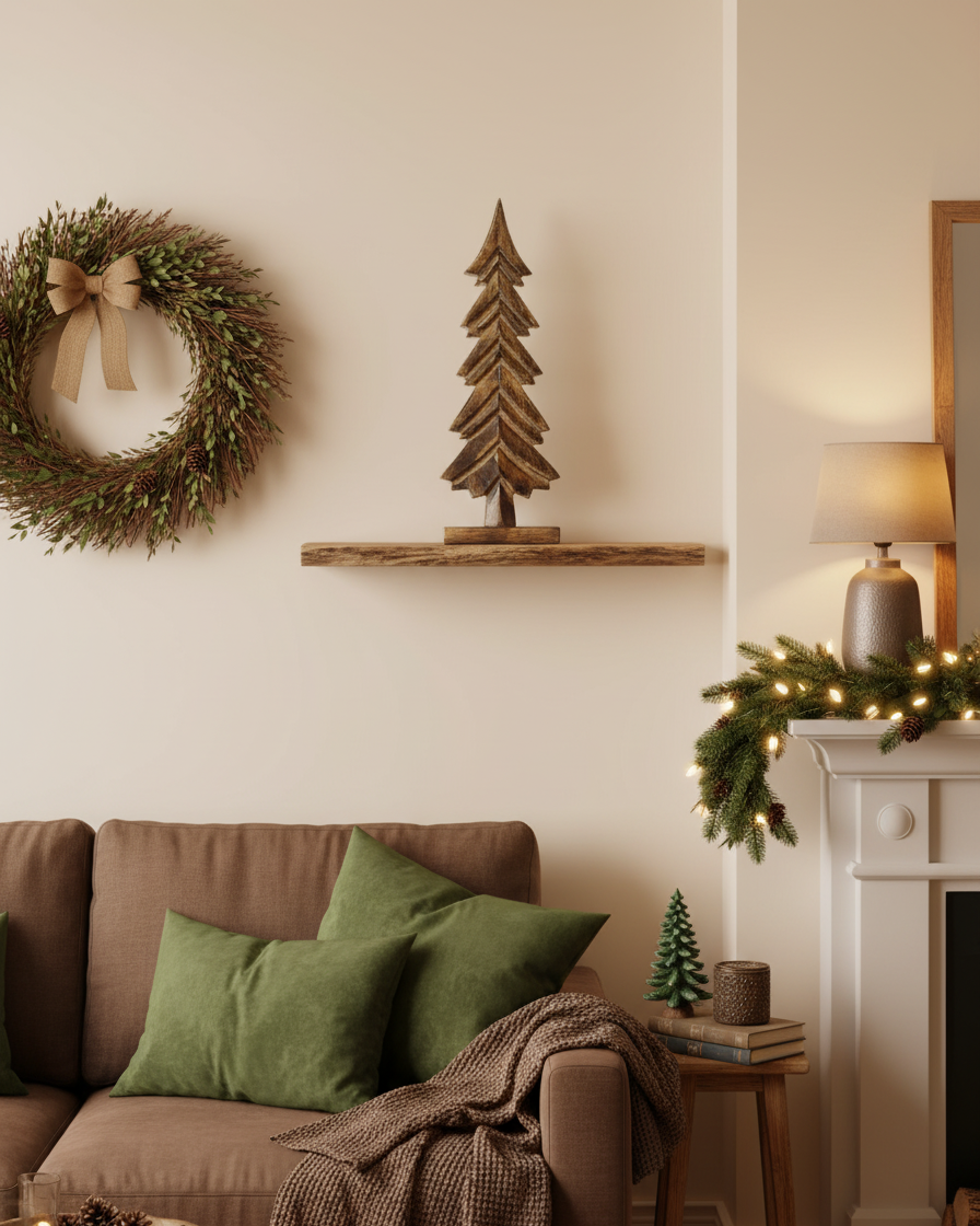 Dark Mango Wood Tree on Stand