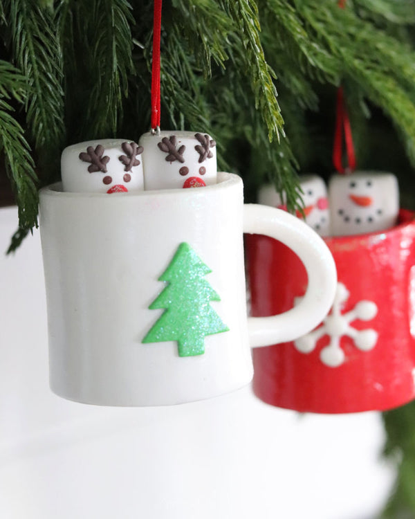 Marshmallows in Mug Ornament