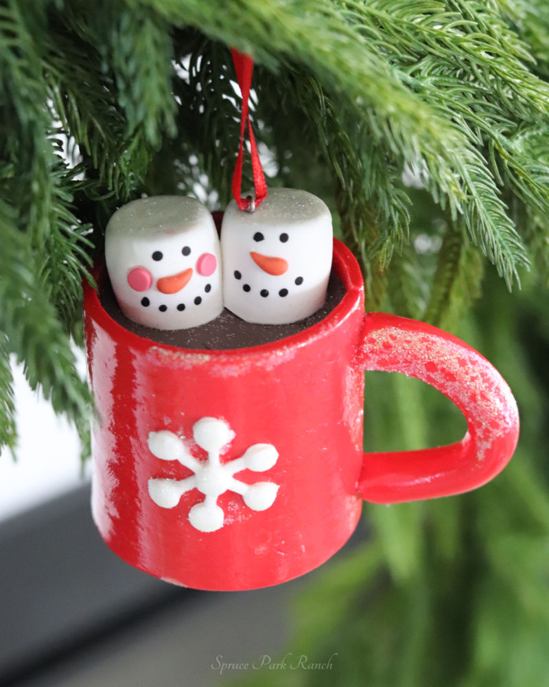 Marshmallows in Mug Ornament
