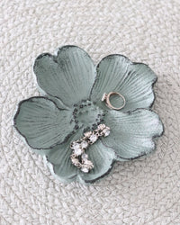 Metal Flower Catch All
